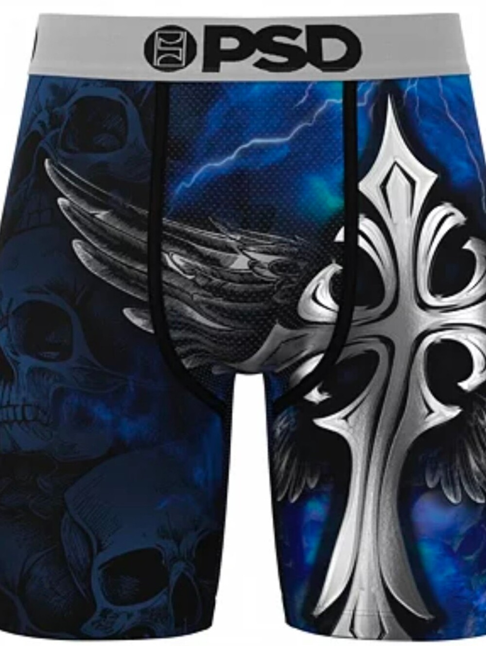 PSD Underwear Men's Silver Wing Boxer Briefs: BLUE: NEW IN PACK: SIZE S